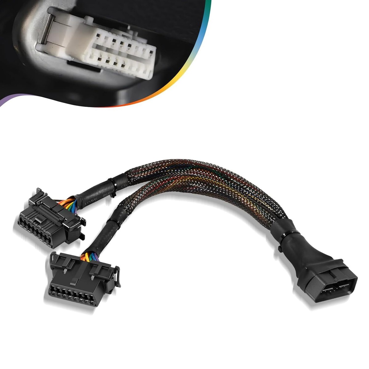 Prolunga OBD2 Splitter 16 Pin Con Interruttore - Cavo Estensione 150cm Per Diagnostica Auto - Foto 8