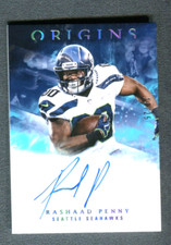 2018 Panini Origins Rookie Signatures Rashaad Penny 13/25 A41 293