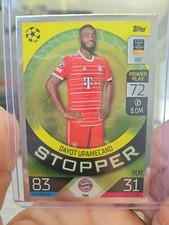 2022-23 TOPPS Match Attax Dayot Upamecano STOPPER FOIL #194 PACK FRESH