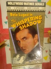 The Whispering Shadow (VHS, 2-Tape Set) Bela Lugosi 1933 B&W Matinee Serial 