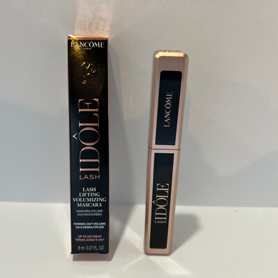 Lancome Idole Lash Lifting Mascara Glossy Black FULL SIZE 0.27 Oz Volumizing NEW