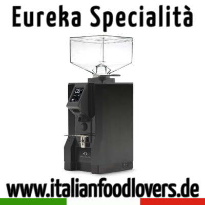 Eureka New Mignon SPECIALITA Espressomühle 55mm * schwarz 15BL Schwarz * AKTION