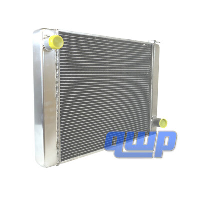 New Racing Welded Fabricated Aluminum 2 Row Radiator GM Chevy 26