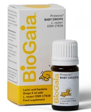 2 x BioGaia Probiotic Baby Drops 5ml – Gentle Digestive Support for Infants