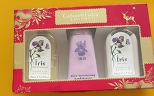 Crabtree Evelyn. Iris Body Lotion, Shower Gel Hand Therapy Set. 3 PC. NEW