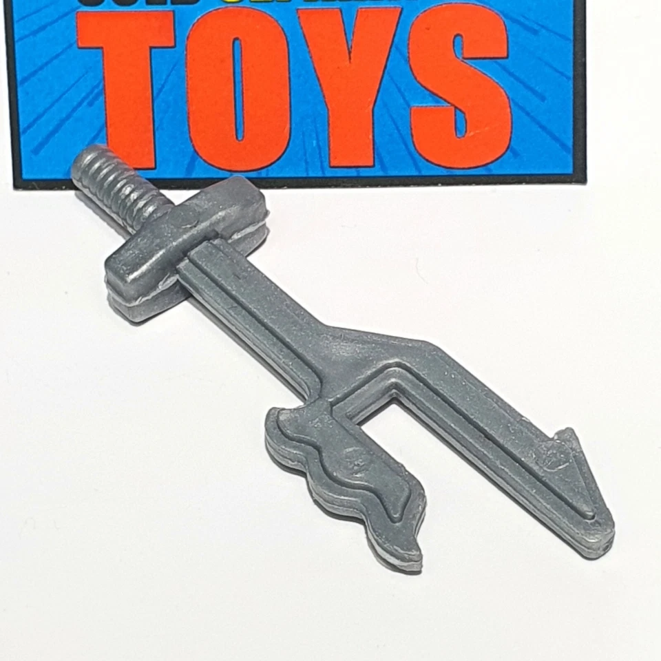 Remco Robot Renegades Diotrax SWORD 1982 #37 gray silver weapon accessory - Image 4 of 4