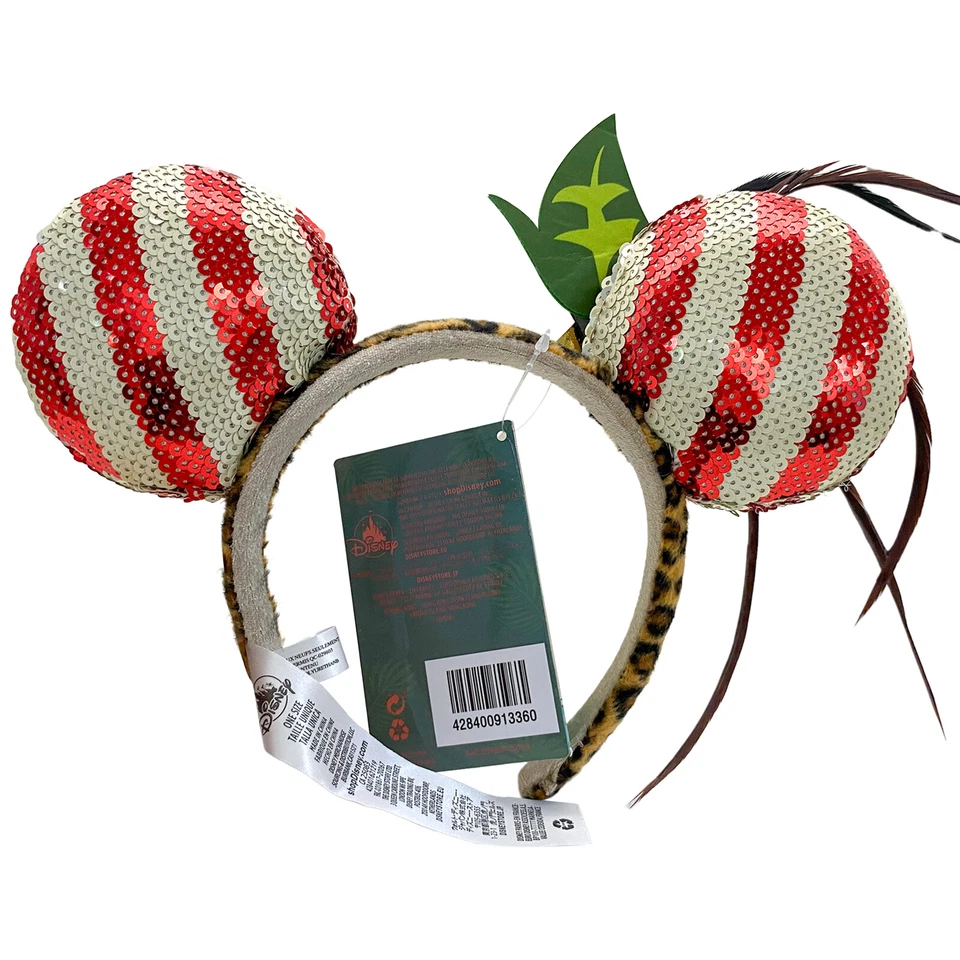 The Main Attraction Jungle Cruise Disney Park Minnie Mouse Ears Headband US - Image 3 of 4