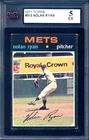 1971 TOPPS Baseball  #513 Nolan Ryan HOF Graded KSA 5 EX M Y Mets Angels Card