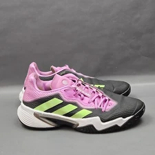 Adidas Barricade Carbon Pulse Tennis Shoes Mens 7.5 Purple Pickleball Sneakers