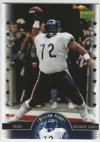 2005 Upper Deck NFL Legends #15 William The Refrigerator Perry Chicago Bears