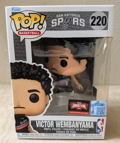 Funko Pop! Vinyl: NBA Spurs -Victor Wembanyama - # 220 - TargetCon Exclusive