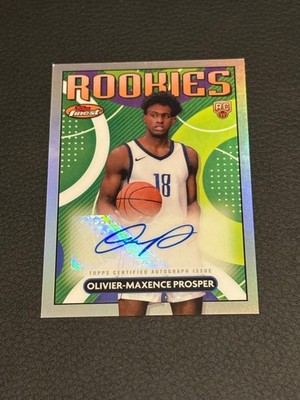 2023-24 Olivier-Maxence Prosper  Rookie Finest Autographs Topps Finest #RFA-OMP