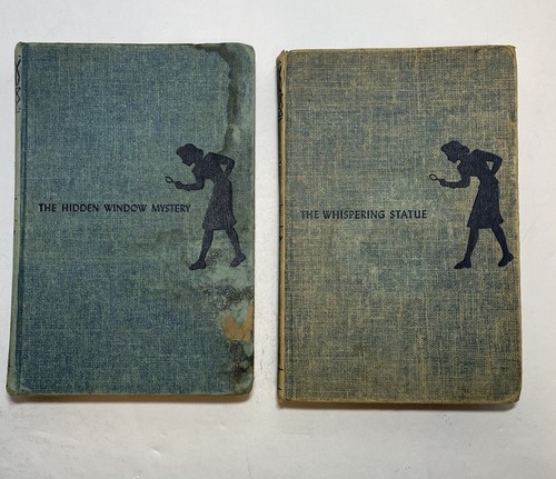 Lot of 2 Nancy Drew Carolyn Keene 1st First Edition Hardcover Mystery Books Vtg - Picture 2 of 12