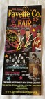 New ZZ Top Collectible 88th Fayette County Fair La Grange, TX Program/Brochure — photo 1