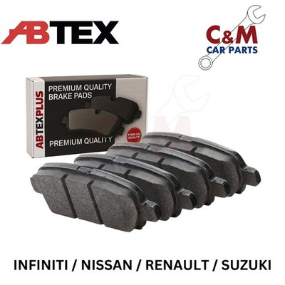 Abtex Rear Brake Pads fits SUZUKI GRAND VITARA 2009-2022