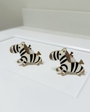 Set Of 2 Zebra Car Air Vent Clips Rhinestone Decor Air Freshener Cologne Set Of 2 Zebra Car Air Vent Clips Rhinestone Decor Air Freshener Cologne