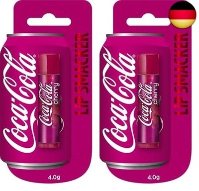 Lip Smacker Coca Cola Collection, Lippenbalsam mit Kirsch-Cola-Geschmack,