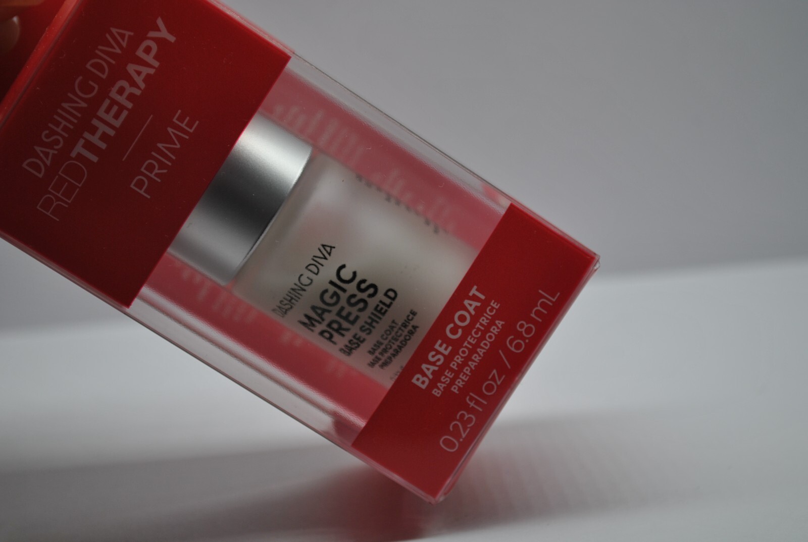 Dashing Diva Red Therapy Prime Base Shield Base Coat 0.23 fl oz (Pack of 1)