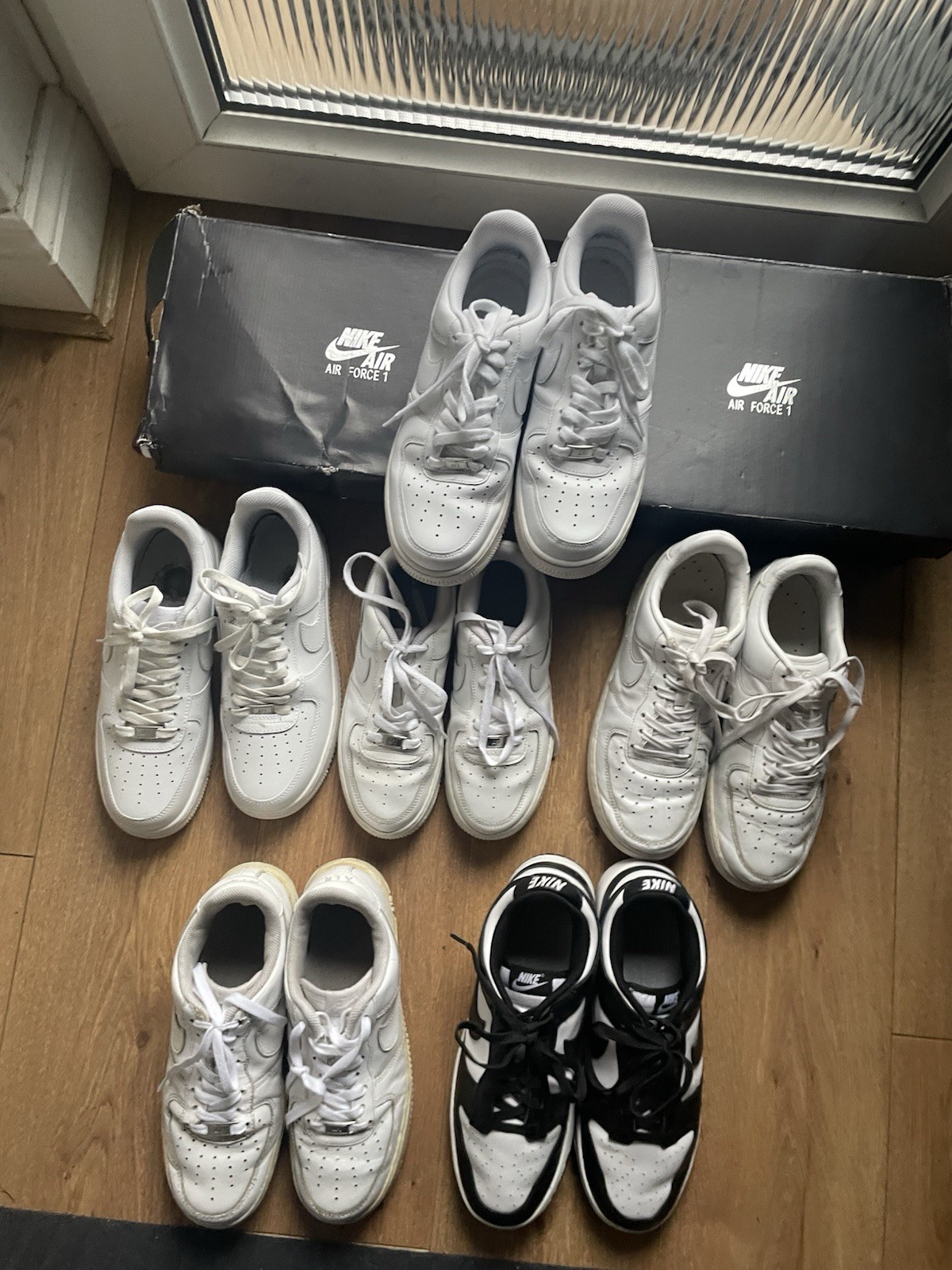 Nike Trainers Bundle airforce and dunk – Excellen… - image 5