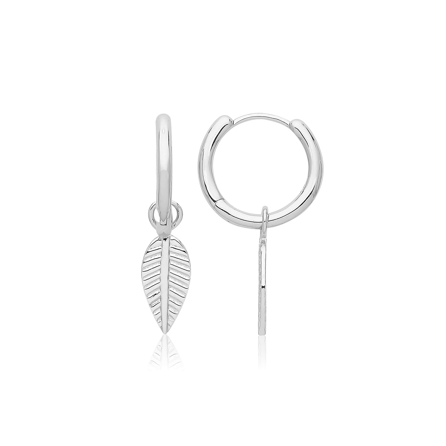 Boucles d'oreilles femme argent fin 925 et rhodium haut de gamme - Collection Éclat Pur