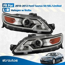 For 2010-2012 Ford Taurus Sesellimited Halogen Projector Headlight Leftright For 2010-2012 Ford Taurus Sesellimited Halogen Projector Headlight Leftright