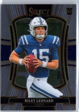 2025 Panini Select - Premier Level Riley Leonard #133 (RC)