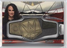 2019 Topps WWE Raw Commemorative Championship Cards Silver 16/25 Nia Jax nd3