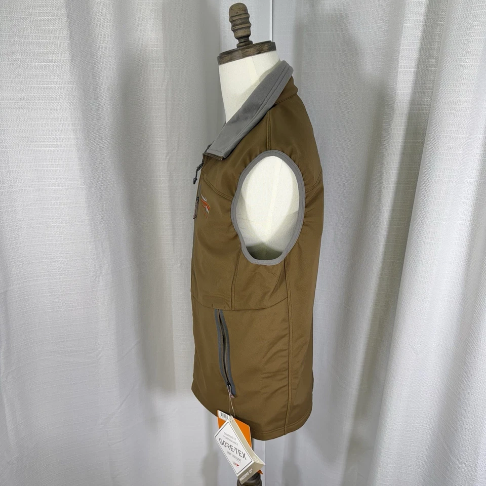 NWT Sitka Jetstream Hunting Vest Mens Medium Gorpcore Embroidered Logo Eurooptic - Image 2 of 4
