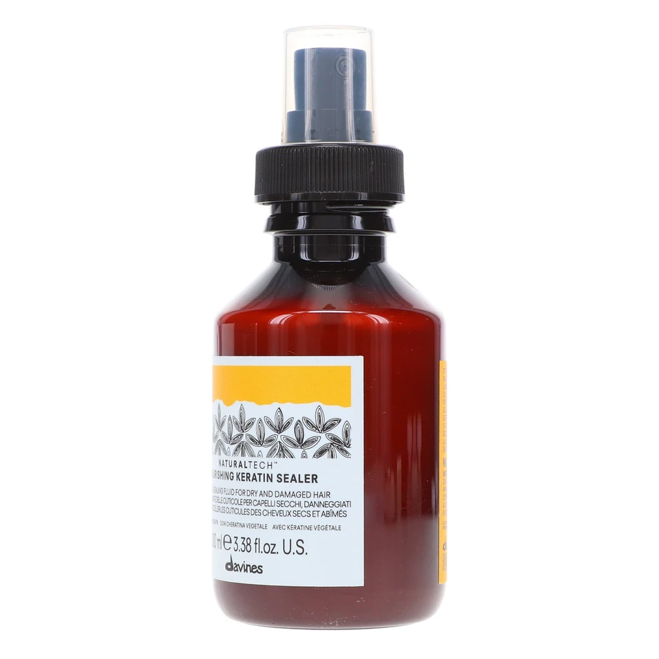 Sellador de queratina nutritivo Davines NaturalTech 3,38 oz Foto 2 de 4