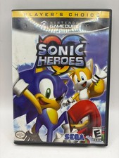 Sonic Heroes Nintendo GameCube Complete CIB Pristine Disc Authentic Tested Works