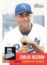 2002 Topps Heritage #306 Carlos Beltran