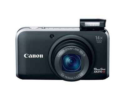 Canon Powershot SX210 IS Digital Camera 14.1MP 14X Optical Zoom