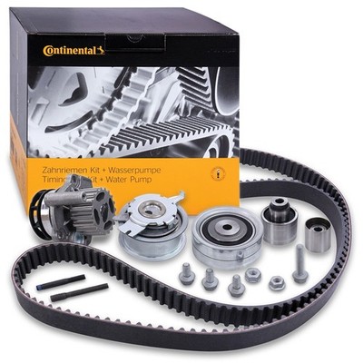 CONTITECH ZAHNRIEMENSATZ + WASSERPUMPE FÜR SEAT LEON 1P 1.6 2.0 TDI CFHC CFJA