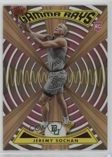 2022 Panini Chronicles Draft Picks Gamma Rays Bronze Jeremy Sochan #ZG-JSO 0e2x