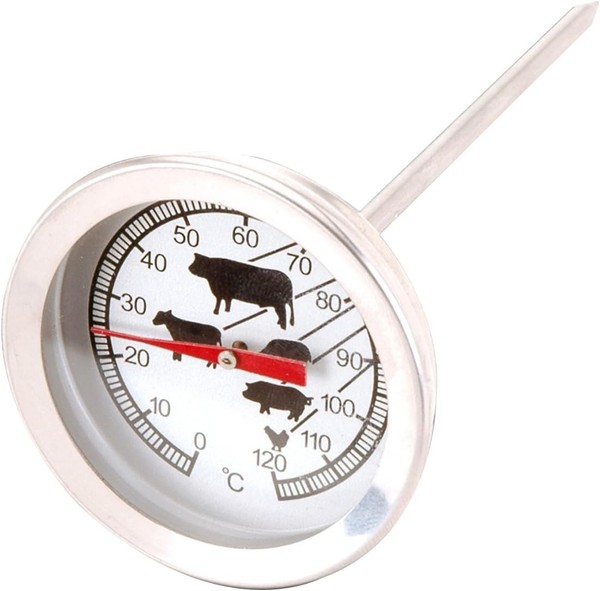 Bbq Fleischthermometer Steakthermometer Bratenthermometer 12Cm Grillen Kochen-image