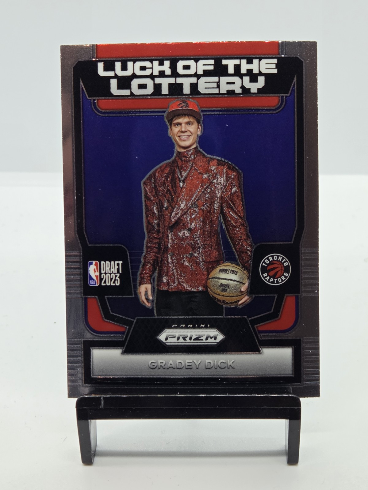 2023-24 Panini Prizm Gradey Dick Luck Of The Lottery Rookie Toronto Raptors #4