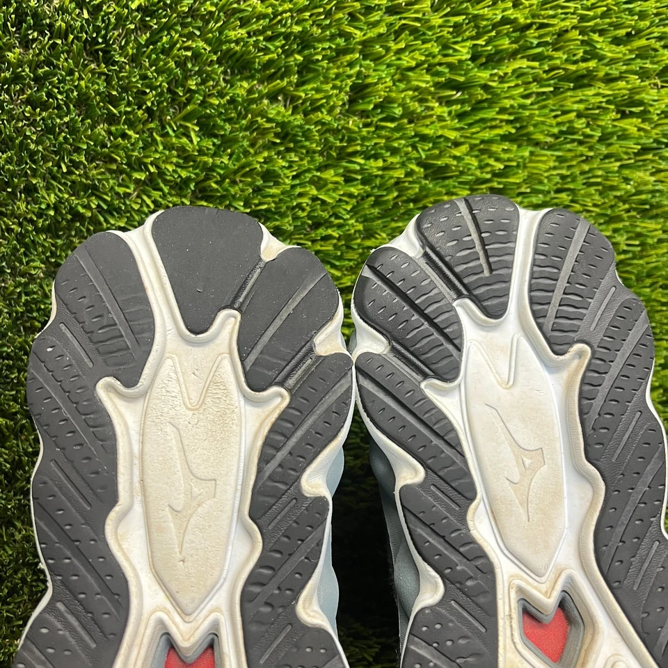 Mizuno Wave Sky 7 Womens Size 8 Black Green Athletic Road Running Shoes Sneakers - Image 3 of 4