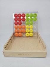 Lovevery Wooden Sorting Toy Rainbow Peg Board Tray Educational Incomplete