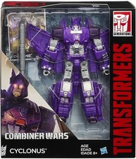 VOYAGER CYCLONUS TRANSFORMERS GENERATIONS COMBINER WARS -moderate box damage-