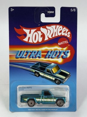 Hot Wheels Mazda REPU Teal Ultra Hots 5/8 Mainline Rotary Pickup Truck New
