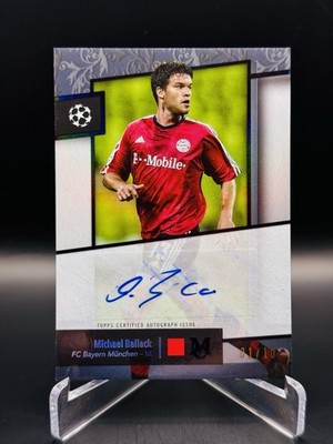 2024-25 Topps Museum Collection - Michael Ballack /10 - Autograph SP #AA-MB