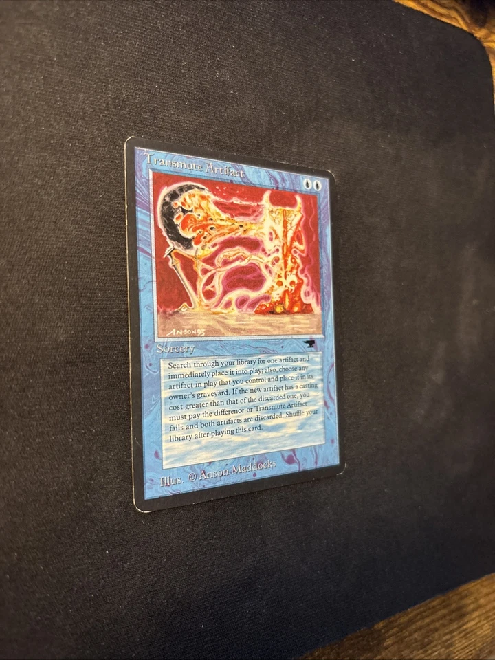 Transmute Artifact Antiquities Mtg MP - Image 3 of 4