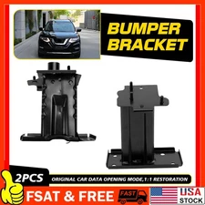 Fit For 2014-2019 Nissan Front Rogue Bumper Mounting Brackets Left Right Side