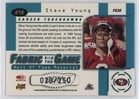 1999 Leaf Certified Fabric of the Game 20/250 Steve Young #FG30 HOF 8w9 ...
