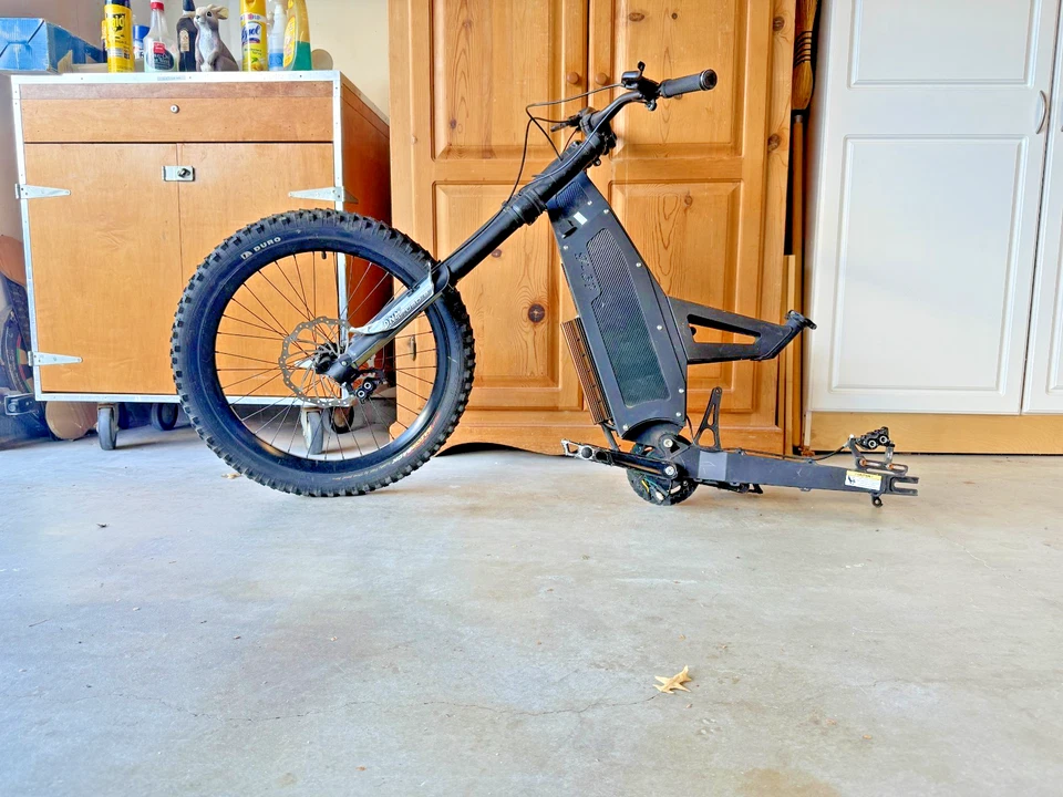 Black Stealth F-37 used electric bike parts - Image 3 of 4