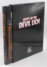 Crypt of the Devil Lich DCC RPG D&D Alt Cover Staff  Goodman Games