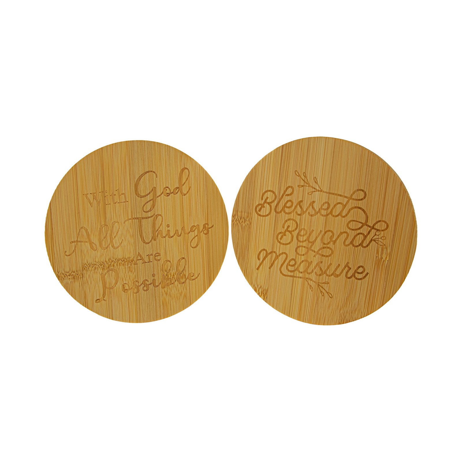 Набор бамбуковых подставок Sunflower Garden, вдохновленный Верой