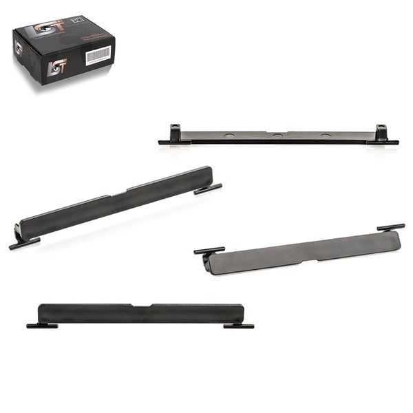 4X Abdeckung Zierleiste DachträGerleiste Blende Dachreling FüR BMW 5Er F10 F11-image