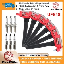 Performance Ignition Coils & Spark Plugs For Chrysler Jeep Dodge Ram 3.6L UF648