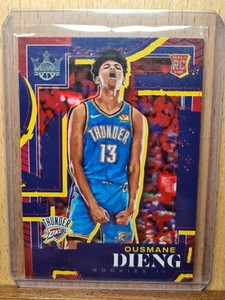Ousmane Dieng #103 2022-23 Panini Court Kings Rookies II Thunder J0133A